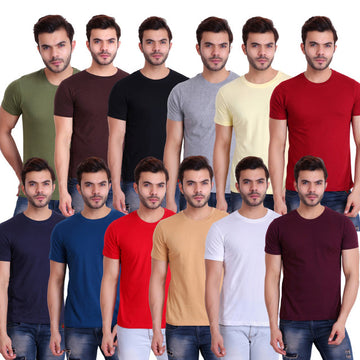 T.T. Mens T-Shirts Pack Of 12 Assorted