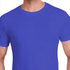 T.T. Poly Men Blue Quick-Dry Tshirt