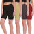 T.T. Pearl Women 100% Cotton Multipurpose Shorts Pack Of 4 Assorted