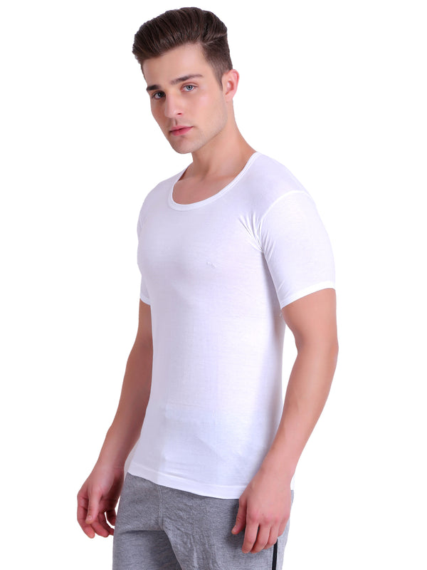 Men Softy White Vest