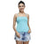 Women Sky Blue Spaghetti Top