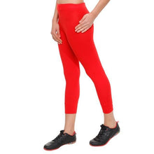 HiFlyers Women Yogawear Casual Capri Red