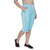 Women Sky Blue Capri