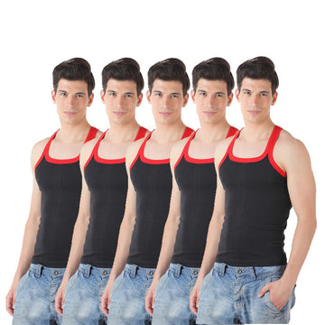 T.T. Mens Gym Vest Pack Of 5