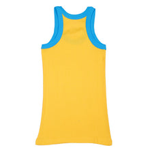 T.T. Kids Titanic Gym Vest Pack Of 5 Black-Trqs-Yellow-Grey-Red