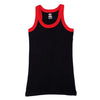 T.T. Kids Titanic Gym Vest Pack Of 3 Black-Grey-Red