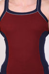T.T. Men Designer  Gym Vest Pack Of 3 Black-Red::Red-Black::Maroon-Navy