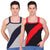 T.T. Men DesignerGym Vest Pack Of 2 Black-Red ::Grey-Navy