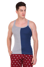 T.T. Men Designer  Gym Vest Pack Of 3 Red-Black ::Grey-Blue ::Blue-Grey