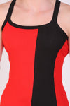 T.T. Men Designer  Gym Vest Pack Of 2 Red-Black::Black-Red
