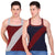 T.T. Men DesignerGym Vest Pack Of 2 Maroon-Grey ::Navy-Maroon