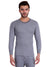 T.T. Mens Sky Blue Slim FitSolid Titanic Thermal Top