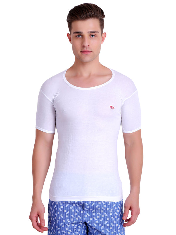 Men Softy Titanic White Vest