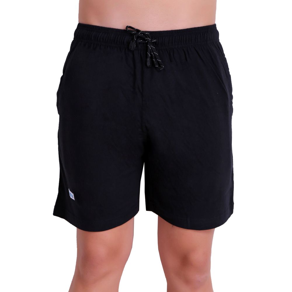 Buy Men Black Bermuda Shorts At ₹319: TT Bazaar