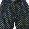 T.T. Men Cool Printed Shorts Pack Of 2 Green::Maroon
