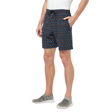 T.T. Men Cool Printed Shorts Pack Of 1 Navy