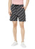 T.T. Men Cool Printed Bermuda Shorts With ZipperBlack-White