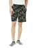 T.T. Men Cool Printed Bermuda Shorts With ZipperGreen-Black