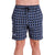 T.T. Men Printed Bermuda Shorts Blue