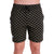 T.T. Mens Printed Bermuda Shorts Black