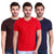 Men Solid Color Round neck T-Shirt