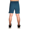 TT Men's cotton Printed Bermuda / Shorts Turquoise