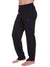 Hiflyers Mens Black Comfort FitSolid Trackpant