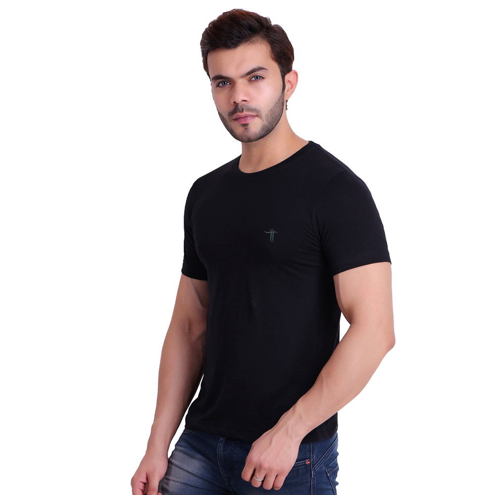 Element Combed Cotton Polo T-shirts Pitch Black – XYXX Apparels