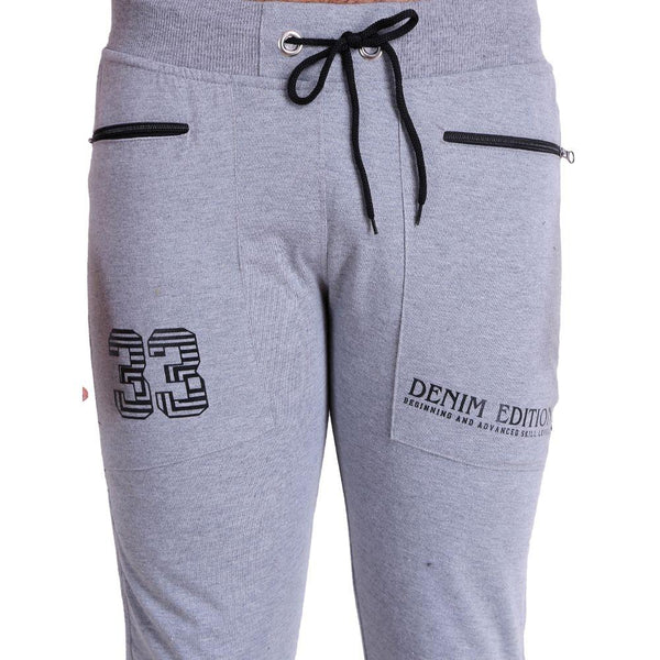 Men Slimfit Track Pant Grey