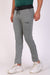 Men Slimfit Grey Melange Track Pants