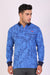 Full Sleeve Blue Printed T-Shirts