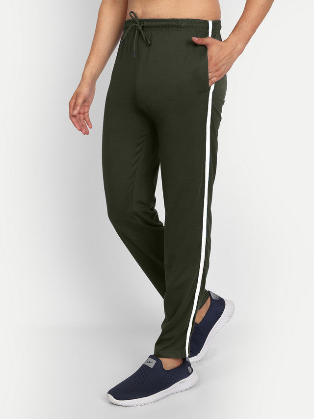 Solid Regular Fit Cotton Womens Track Pants