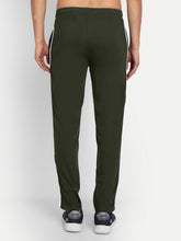 T.T. Men Cotton Track Pants Regular Fit Solid - Riffel Green