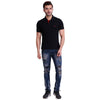 Mens Polo Black T-Shirt