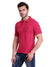 Mens Polo Fuschia T-Shirt