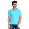 Mens Polo Turquoise T-Shirt
