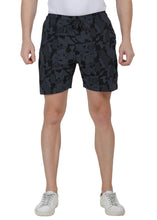 TT Men's cotton Printed Bermuda / Shorts Black