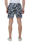 TT Men's cotton Printed Bermuda / Shorts Grey