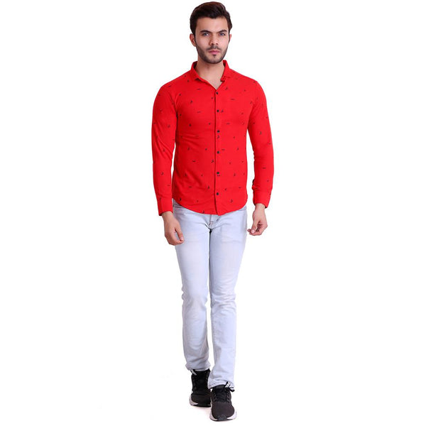 Mens Polo Red T-Shirt