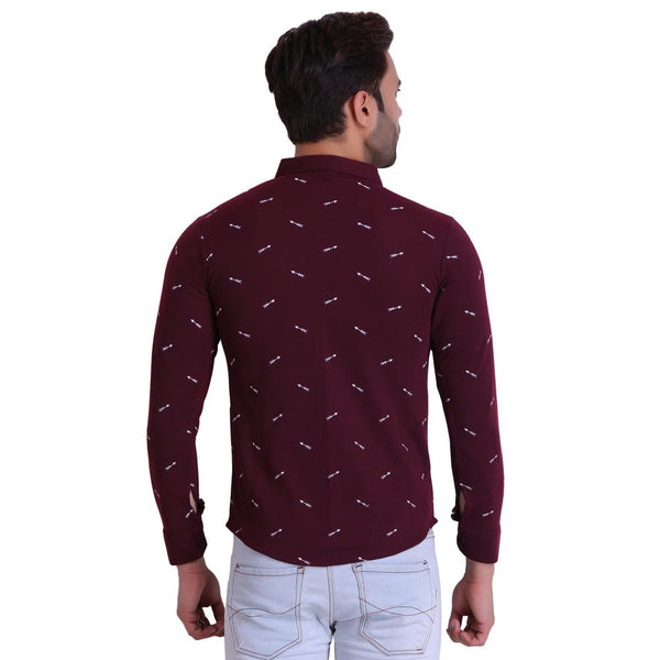 Mens Polo Light Maroon T-Shirt