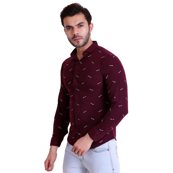 Mens Polo Light Maroon T-Shirt