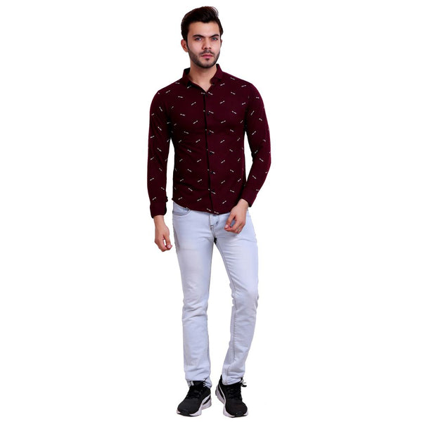 Mens Polo Light Maroon T-Shirt