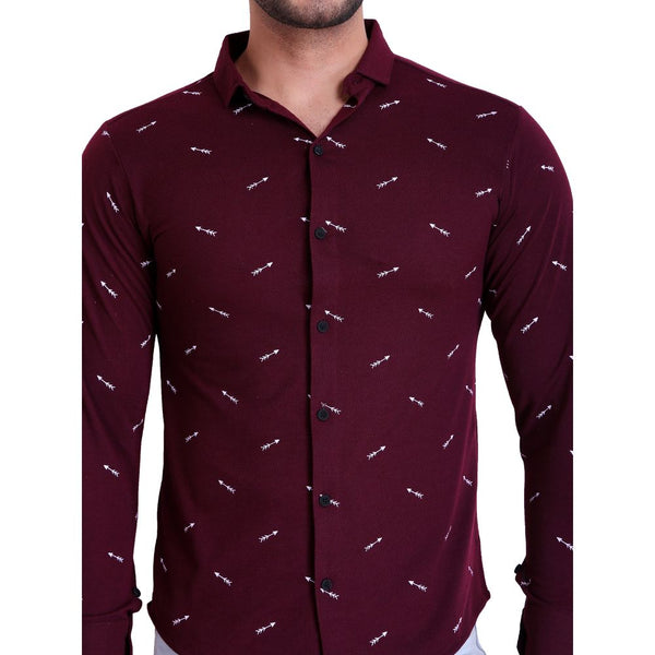 Mens Polo Light Maroon T-Shirt