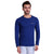 Mens Solid Blue T-Shirt