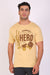 Men Trendy Khakhi T-Shirts