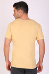 Men Trendy Khakhi T-Shirts