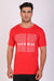 Men Trendy Red PrintedT-Shirts