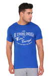 T.T. Men Printed Slim Fit Tshirt Pack Of 2 Blue ::Maroon