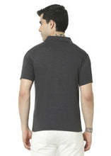 T.T. Men'S Solid Sinker Polo Tshirts With Pocket  Anthra