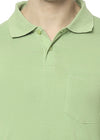 Mens Polo Green T-Shirt